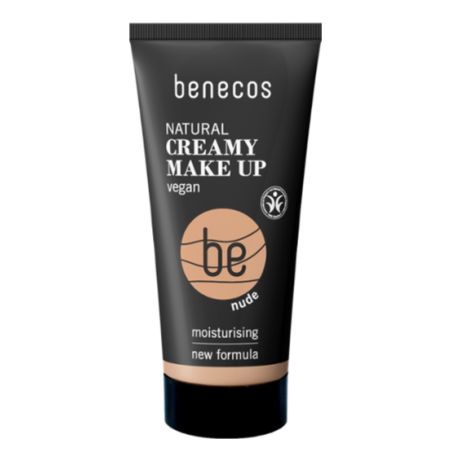 Fond de teint crème Nude 30ml – Matifie, nourrit et hydrate – Cosmétiques Benecos Finistère