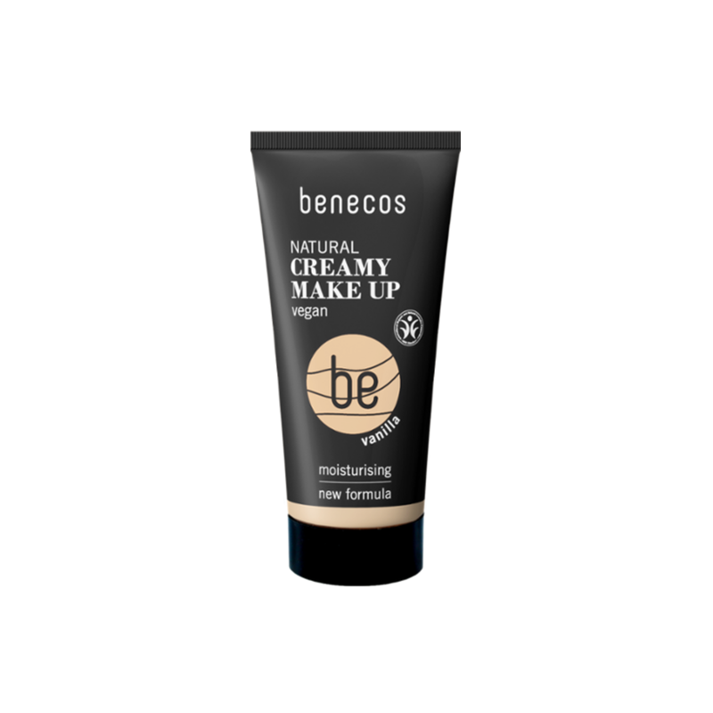 Fond de teint crème Vanilla 30ml – Matifie, nourrit et hydrate – Cosmétiques Benecos Finistère