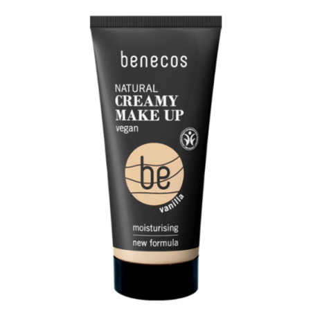 Fond de teint crème Vanilla 30ml – Matifie, nourrit et hydrate – Cosmétiques Benecos Finistère