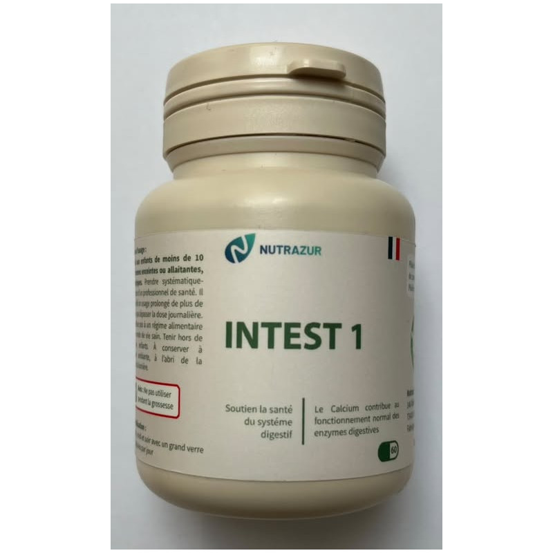 Intest 1 60 gélules de Nutrazur