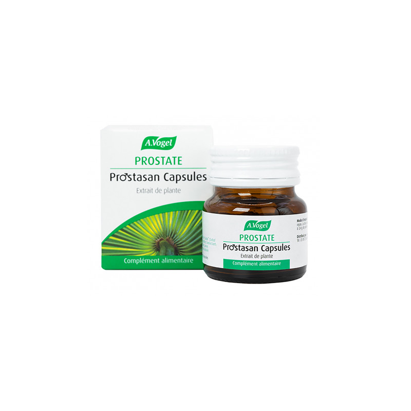 Prostasan capsules   –  Prostate, fonctions urinaires et reproductives – Compléments alimentaires Vogel Finistère