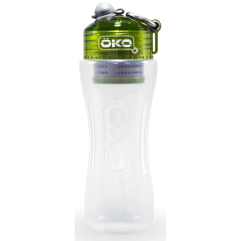 Gourde Öko Ultra-Filtrante Vert 1L –  Filtrage chlore, microplastiques, parasites – Gourdes et filtres ÖKO Finistère