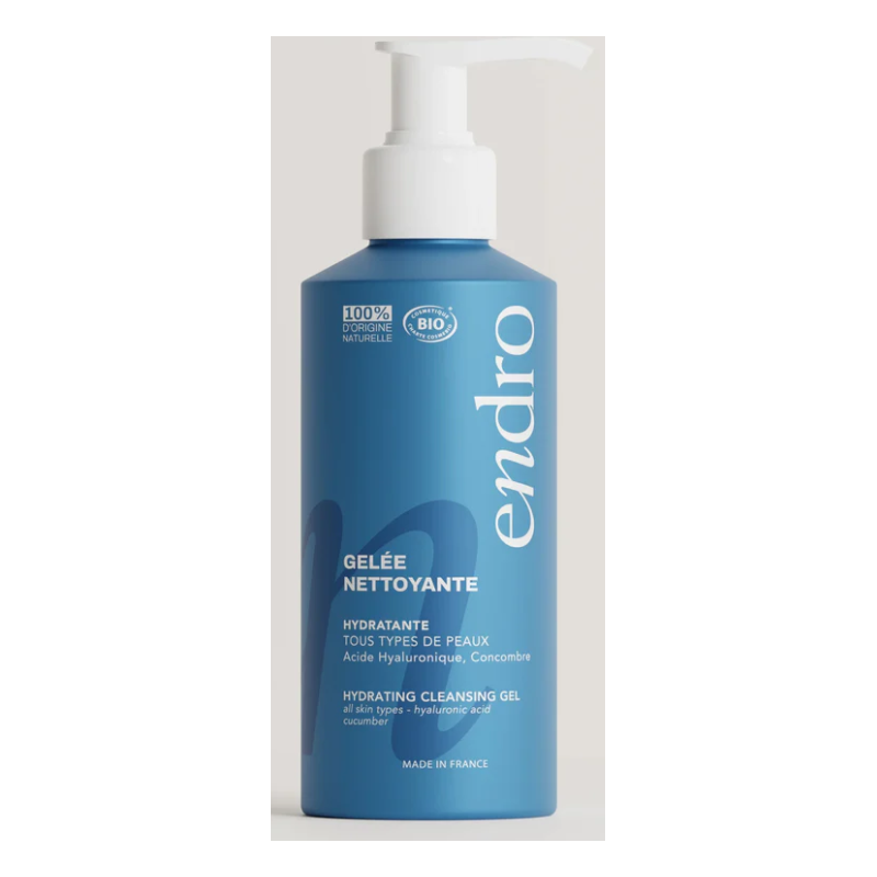 Gelée Nettoyante 150ml Routine Hydratant – Protège, apaise, renforce – Soins Endro Cosmétiques Finistère
