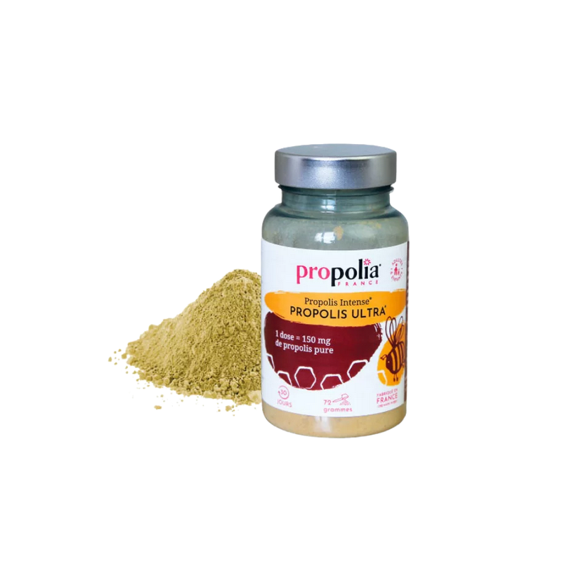 Propolis Intense Poudre Ultra Propolia 72gr – Défenses immunitaires – Compléments alimentaires Propolia Finistère