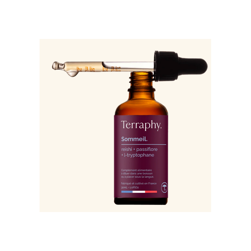 Terraphy Sommeil –  Reishi, Passiflore, L-Tryptophane – Compléments Sommeil Terraphy Finistère