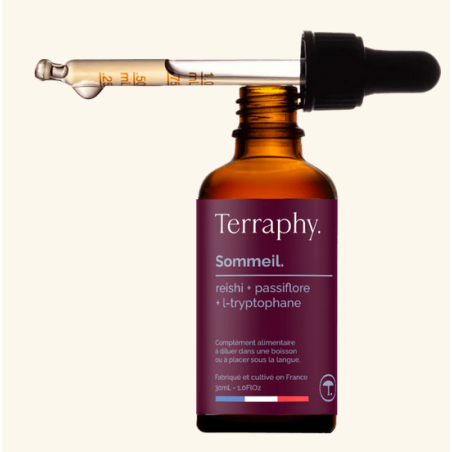 Terraphy Sommeil –  Reishi, Passiflore, L-Tryptophane – Compléments Sommeil Terraphy Finistère