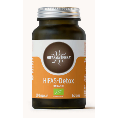 Hifas-Detox 60 gélules –  Élimination toxines, Drainage – Compléments Detox Hifas da Terra Finistère