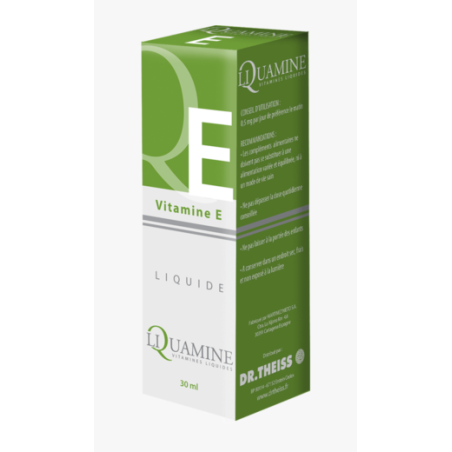 Vitamine E 30ml Liquamine –  Lutte Stress Oxydatif – Compléments Liquamine Dr.Theiss Finistère