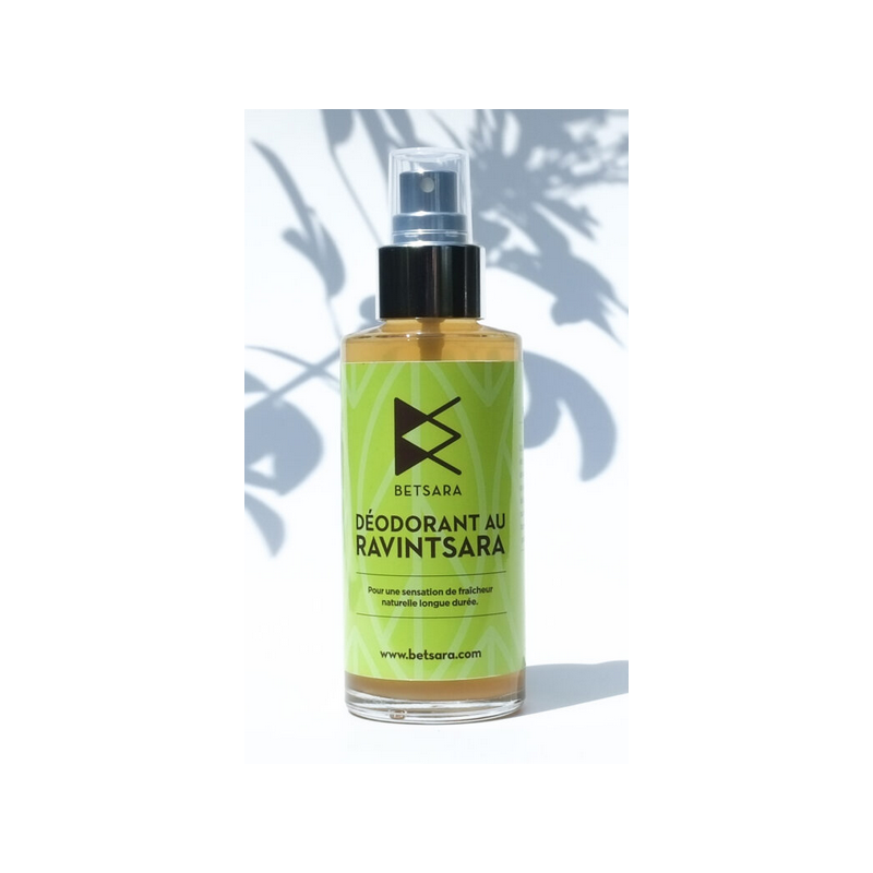 Déodorant Ravintsara Bio 100ml –  Aisselles fraîcheur longue durée – Cosmétiques Déodorant Betsara Finistère
