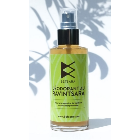 Déodorant Ravintsara Bio 100ml –  Aisselles fraîcheur longue durée – Cosmétiques Déodorant Betsara Finistère