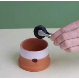 Pince à Charbon Aromandise : facile à utiliser sereinement