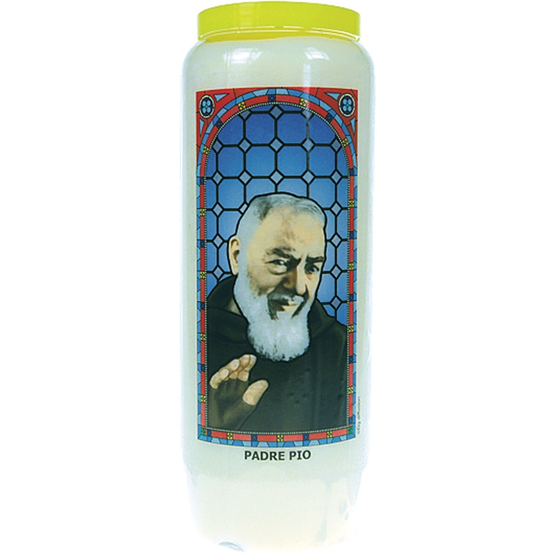 Neuvaine vitrail Padre Pio