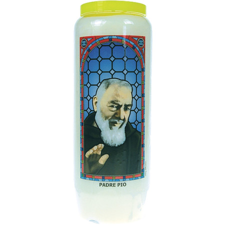 Neuvaine vitrail Padre Pio