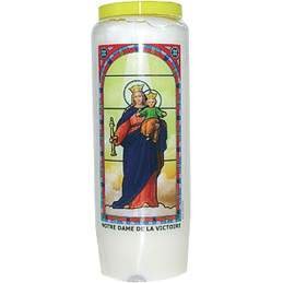 Neuvaine vitrail Notre Dame de la Victoire