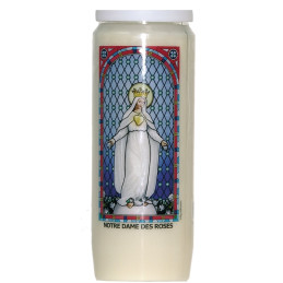 Neuvaine Vitrail Notre Dame des Roses