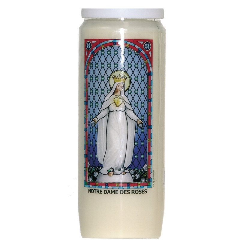 Neuvaine Vitrail Notre Dame des Roses
