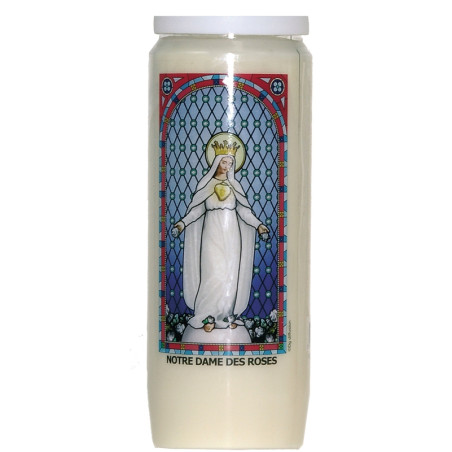 Neuvaine Vitrail Notre Dame des Roses