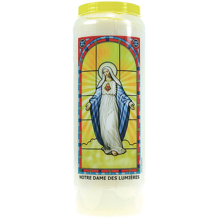Neuvaine vitrail Notre Dame des Lumières