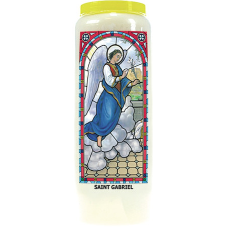 Neuvaine Vitrail Saint Gabriel