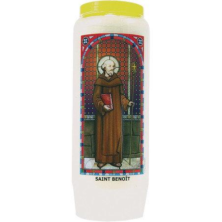 Neuvaine Vitrail Saint Benoît