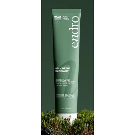 Gel-Crème Visage 50ml – Effet Matifiant -  Endro Cosmétiques Bretagne