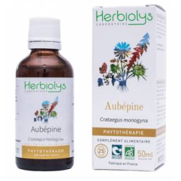Aubépine Phytothérapie 50ml  –  Tension, Stress, Sommeil – Phytothérapie Herbiolys Finstère