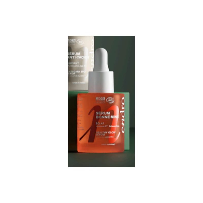 Sérum Bonne Mine 30 ml – Éclat, vitamine C, Astaxanthine – Cosmétique Sérum Endro Cosmétiques Finistère