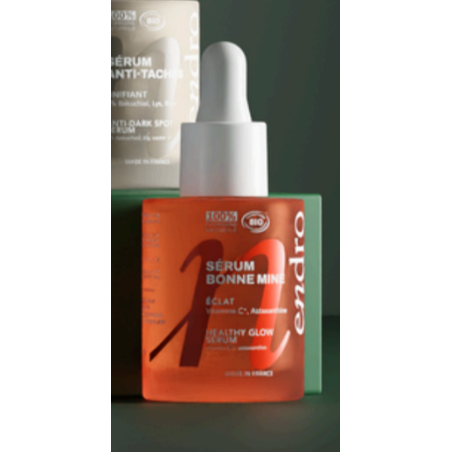Sérum Bonne Mine 30 ml – Éclat, vitamine C, Astaxanthine – Cosmétique Sérum Endro Cosmétiques Finistère