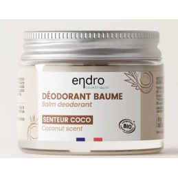 Déodorant baume noix de coco 50ml – Endro Cosmétiques Bretagne
