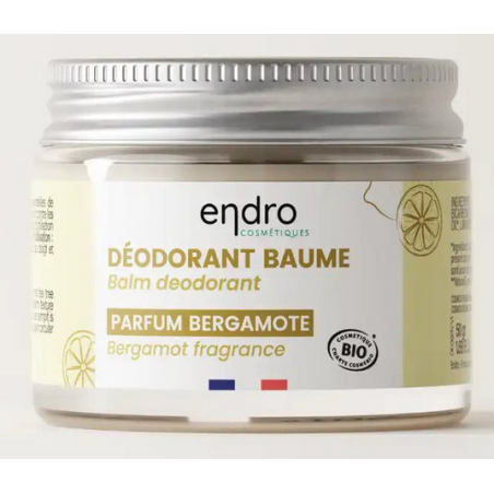 Déodorant Baume Bergamote 50ml – Transpiration, sueurs, mauvaises odeurs – Cosmétiques Endro Bretagne