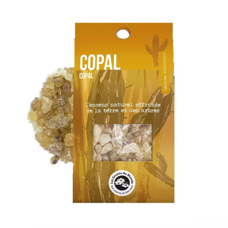 Résine Copal – Rituels de purification spirituelle – Encens du Monde Armondise Finistère