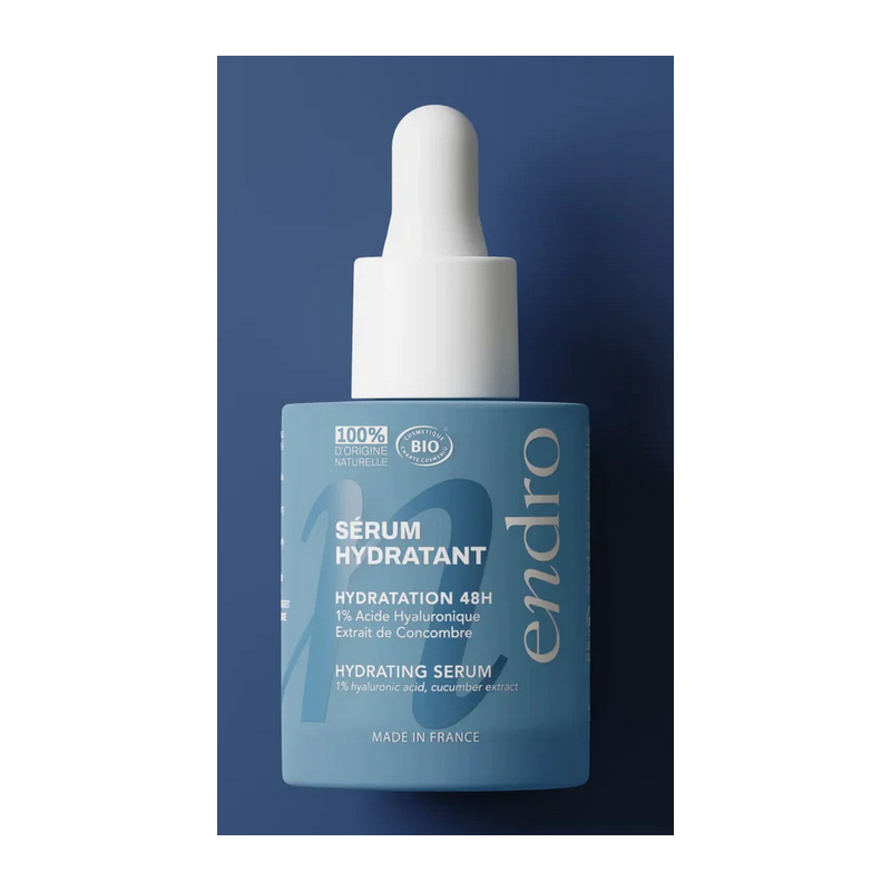 Sérum Hydratant Routine Hydratante  –  Hydratation 48h – Soins Yeux Endro Cosmétiques Finstère