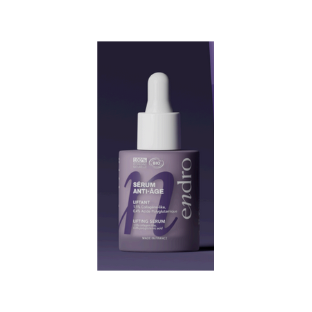 Sérum Anti-Âge Liftant – Routine Anti-Âge Collagène-Like, Acide Polyglutamique – Soins Visage Endro Cosmétiques Finistère