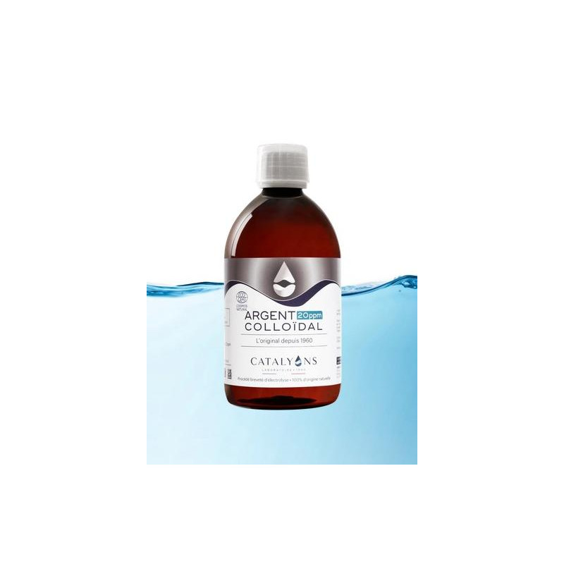 Argent colloïdal 20ppm 150ml de Catalyons
