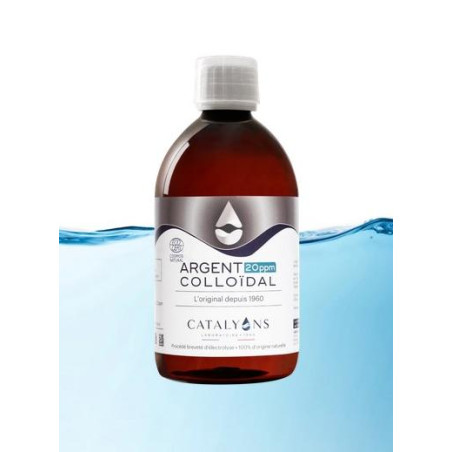 Argent colloïdal 20ppm 150ml de Catalyons