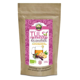 Infusion de Tulsi au Gingembre équitable 125g–  Tulsi, Racines de Gingembre indien – Infusions sacrées Écoidées Finistère