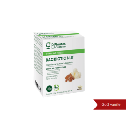 Bacibiotic Nut – Flore intestinale – Compléments immunité Flore intestinale Microbiome D.Plantes Finistère