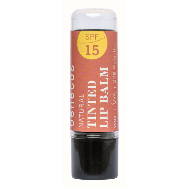 Baume Lèvres Coral Breeze – Baume à lèvre teinté SPF 15 – Cosmétiques Bouche Benecos Finistère