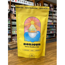 Bonjour saveur Rooibos Chaï 30 portions – Lion's Mane, Chaga, Cordyceps – Complément alimentaire Bonjour Finistère