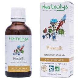 Pissenlit Phytothérapie 50ml –  Digestion, Élimination, Cure – extraits de plantes fraiches Herbiolys Finistère