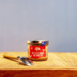Rillettes de sardines aux tomates bio 90g Apéritif, tartinable– Les Bons Moments La Sablaise Finistère