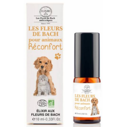 Spray Animaux Réconfort 10ml – Apaisement, Sérénité, Calme – Fleurs de Bach Animaux Elixirs & Co Finistère