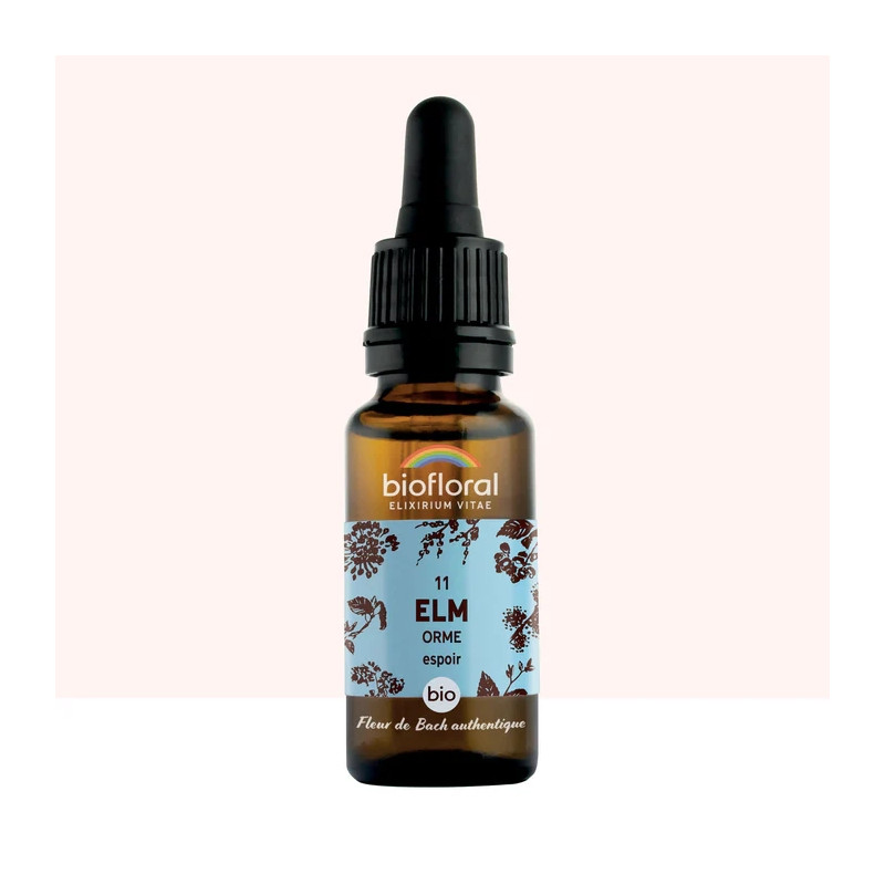 Fleur de Dr Bach n°11 Elm - Orme 20ml  Bio Demeter de Biofloral