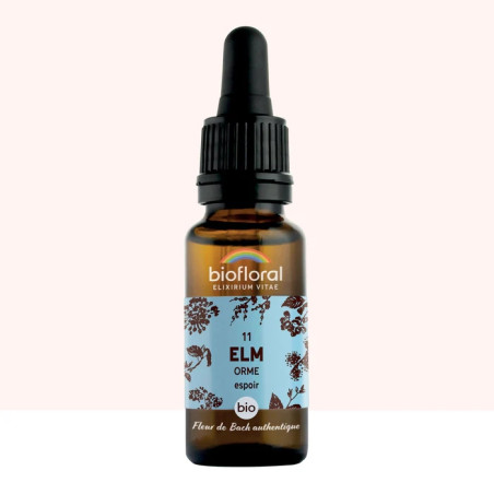Fleur de Dr Bach n°11 Elm - Orme 20ml  Bio Demeter de Biofloral