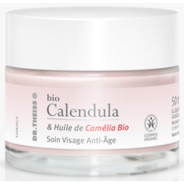 Soin Visage Anti-Âge Bio Calendula –  Protège, Préserve, Lisse, Raffermit – Cosmétiques Âge Dr.Theiss Finistère