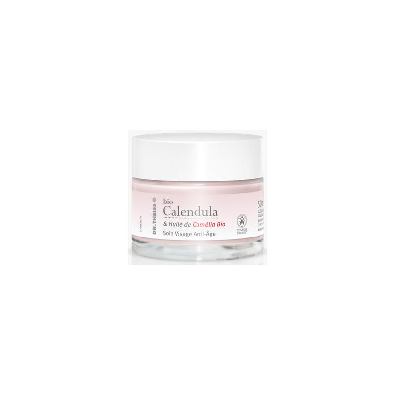Soin Visage Anti-Âge Bio Calendula –  Protège, Préserve, Lisse, Raffermit – Cosmétiques Âge Dr.Theiss Finistère