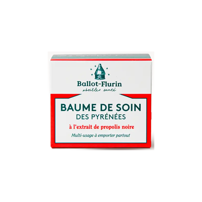 Baume de Soin des Pyrénées –  Tiraillements, Rougeurs – Cosmétiques Miel Ballot-Flurin Finistère