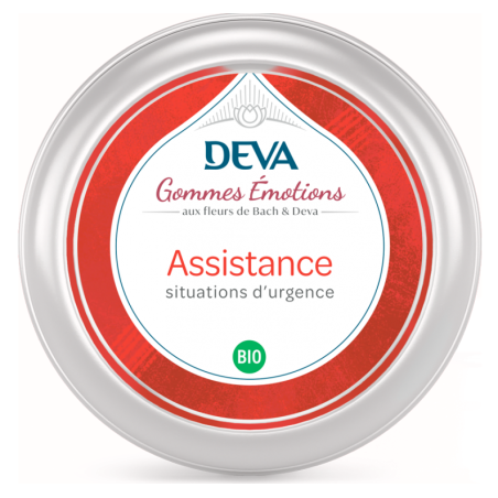 Gommes Émotions Assistance – Situation urgence, Calme, Réconfort – Fleurs de Bach DEVA Finistère