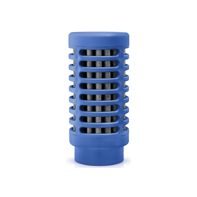 Filtre Bleu Gourde Nomad – Filtration Virus, Bactéries, Plastique – Purification Eau Quell Finistère