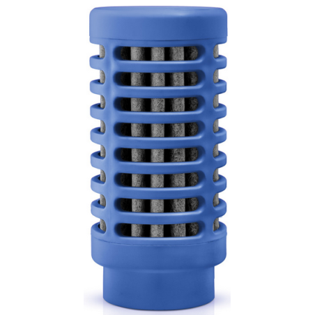 Filtre Bleu Gourde Nomad – Filtration Virus, Bactéries, Plastique – Purification Eau Quell Finistère